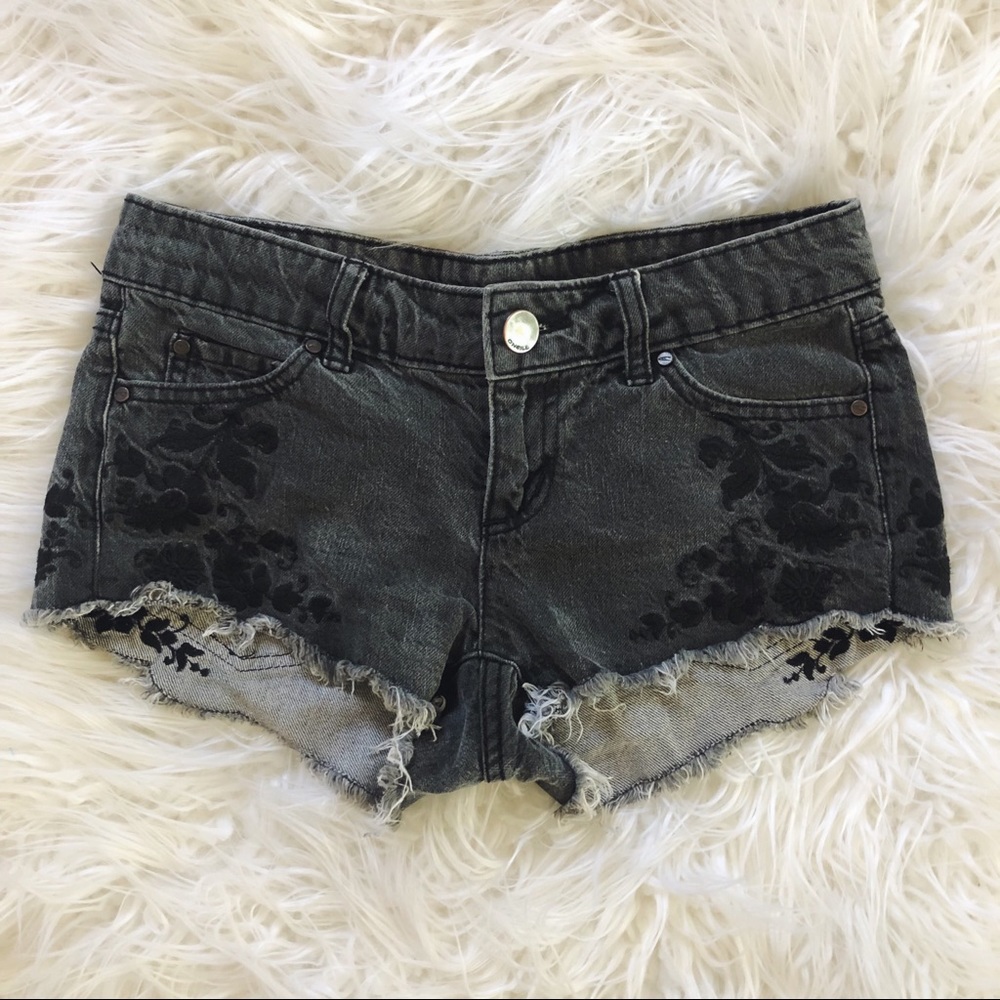 O’Neill Floral Denim Shorts